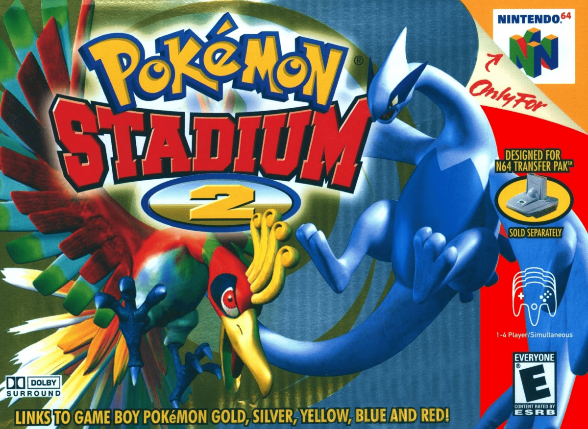 Pokemon Stadium 2 cover art for Nintendo 64 N64 video game 