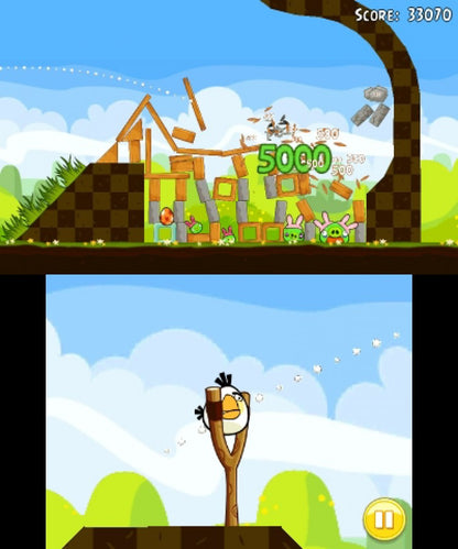 Angry Birds: Trilogy gameplay for Nintendo 3DS (3DS) puzzle action video game
