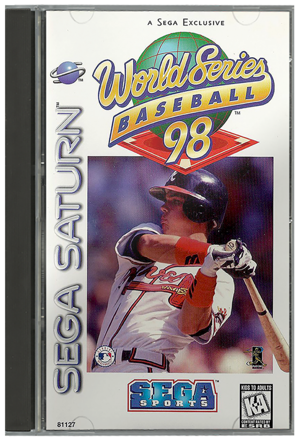 World Series Baseball 98 cover art for Sega Saturn (SS) video game