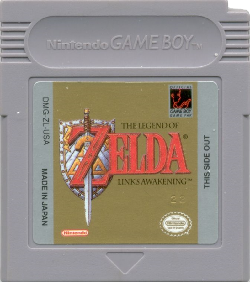 The Legend of Zelda: Link's Awakening Nintendo Game Boy GB for action adventure retro video game fans featuring epic exploration dungeon crawling puzzle solving sword combat memorable characters fantasy island adventure classic handheld gaming collectible gaming appeal cartridge