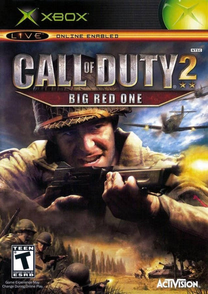 Call of Duty 2: Big Red One cover art for Xbox (XBOX) video game