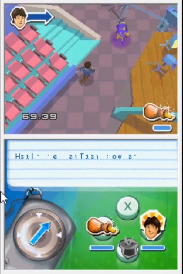 Drake & Josh: Talent Showdown for Nintendo DS with mini-game challenges based on the TV series gameplay