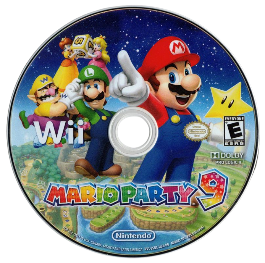 Mario Party 9 – Nintendo Wii (Wii) party board mini-game multiplayer video game disc
