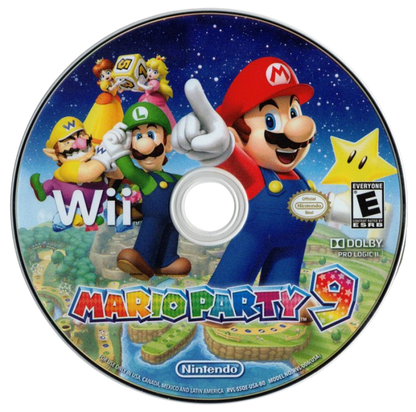 Mario Party 9 – Nintendo Wii (Wii) party board mini-game multiplayer video game disc