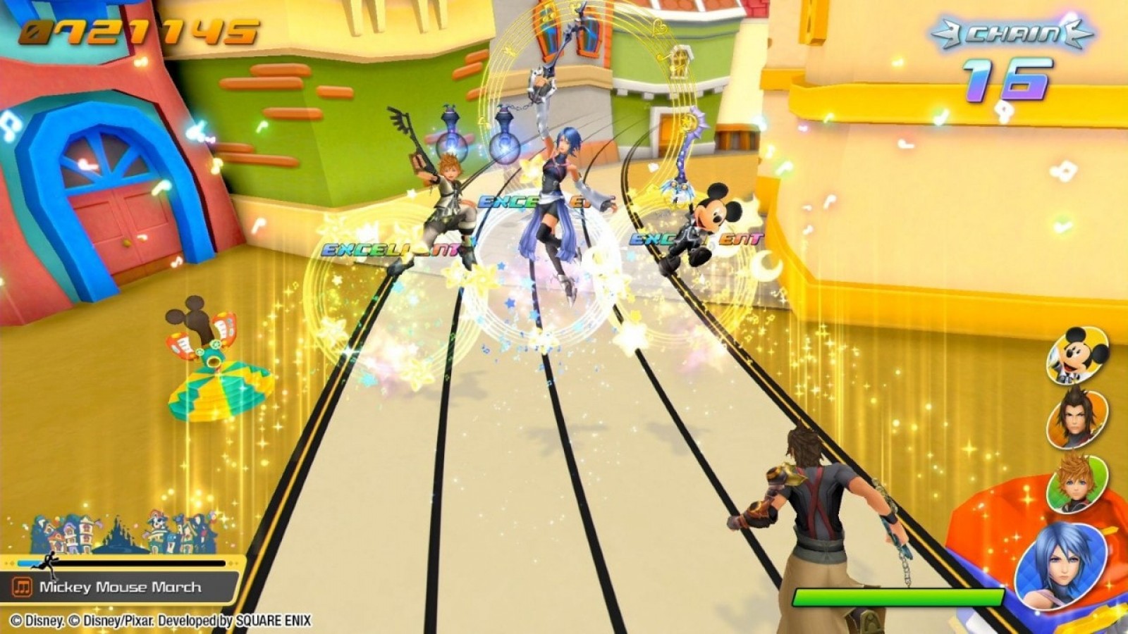 Kingdom Hearts: Melody of Memory gameplay for Nintendo Switch (NS) video game