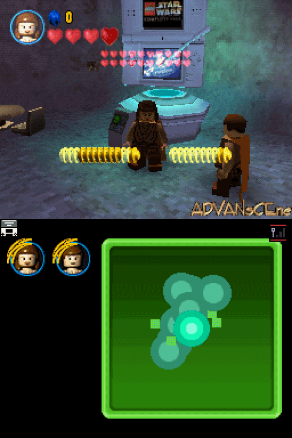 LEGO Star Wars: The Complete Saga gameplay for Nintendo DS (DS) action adventure video game
