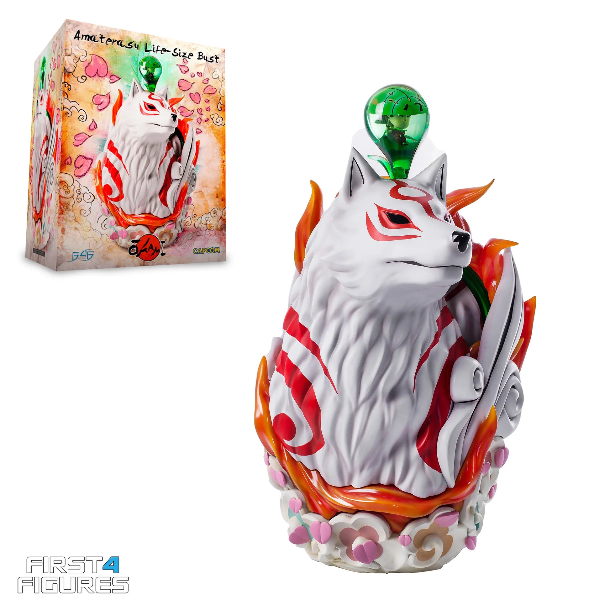 Amaterasu 27" Premium Resin Statue Compatibility – Figure.  Bust with box