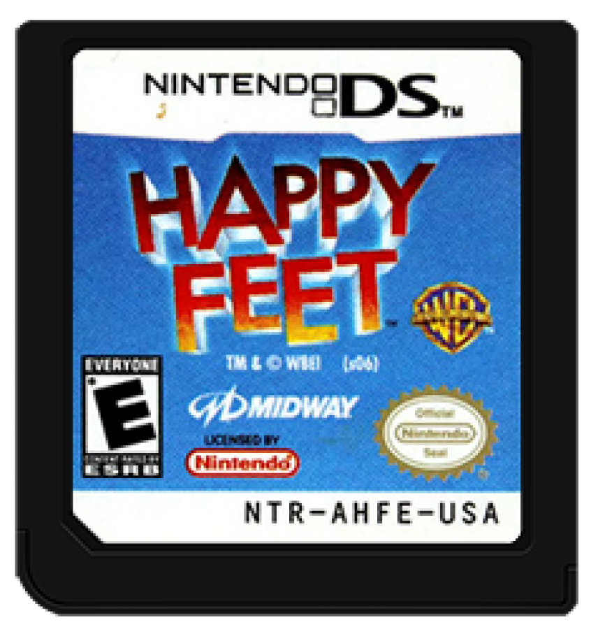Happy Feet cartridge for Nintendo DS (DS) musical rhythm adventure video game