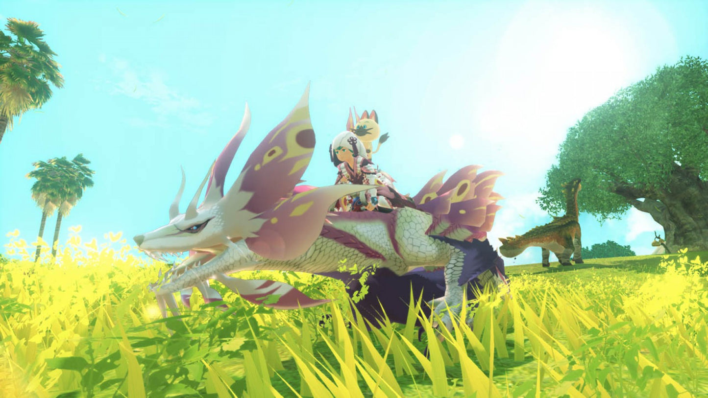 Monster Hunter Stories 2 Wings of Ruin Nintendo Switch NS for role playing adventure video game fans featuring monster collecting turn based battles Rathalos exploration colorful fantasy environments character customization egg hatching monster riding quests and immersive Monster Hunter storytelling collectible gaming appeal gameplay