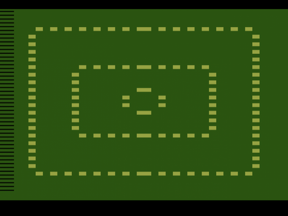Space Attack retro Atari 2600 video game Space Attack arcade shooter space combat alien invasion classic retro gameplay console title Atari 2600 release title screen