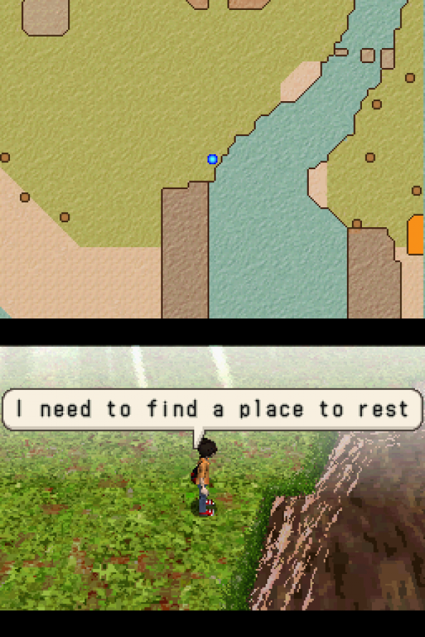 Lost in Blue gameplay for Nintendo DS (DS) survival adventure video game