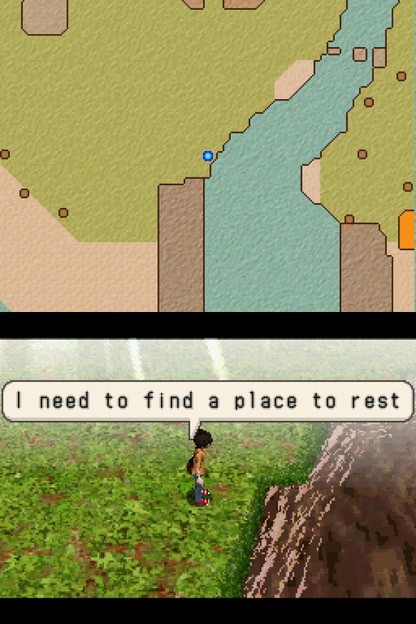 Lost in Blue gameplay for Nintendo DS (DS) survival adventure video game