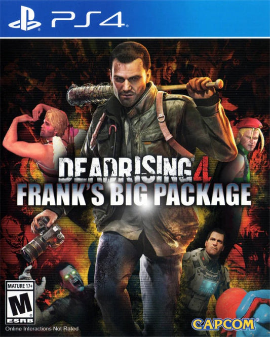 Dead Rising 4: Franks Big Package cover art for PlayStation 4 (PS4) video game