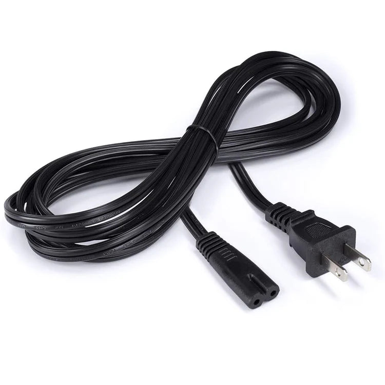 Universal Power Cable for PS3 PS4 Xbox Xbox One Xbox Series X S 6 ft inspired design featuring multi platform gaming power accessory aesthetic durable replacement AC power cord universal console compatibility extended 6 foot length reliable electrical connection home entertainment setup essential hardware utility presentation front 