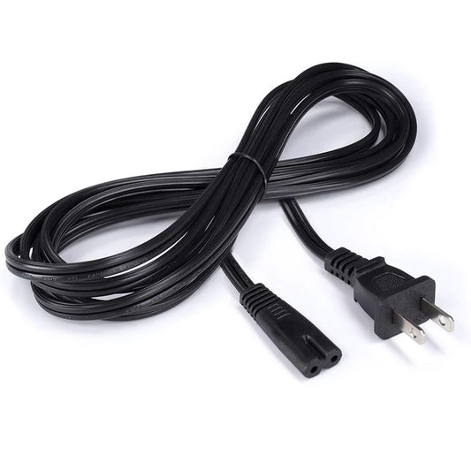 Universal Power Cable for PS3 PS4 Xbox Xbox One Xbox Series X S 6 ft inspired design featuring multi platform gaming power accessory aesthetic durable replacement AC power cord universal console compatibility extended 6 foot length reliable electrical connection home entertainment setup essential hardware utility presentation front 