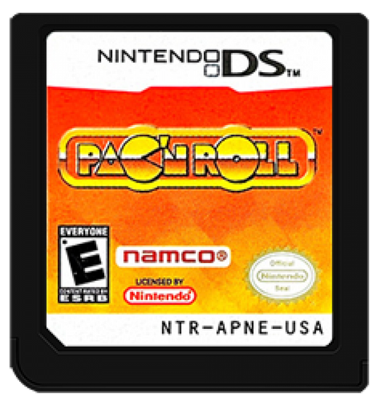 Pac n Roll cartridge for Nintendo DS (DS) arcade platforming video game