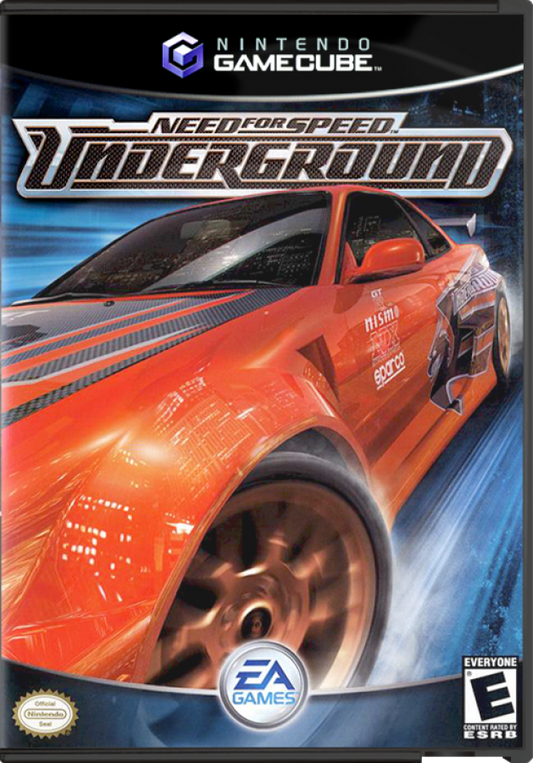 Need for Speed Underground cover art for Nintendo GameCube (GC) video game