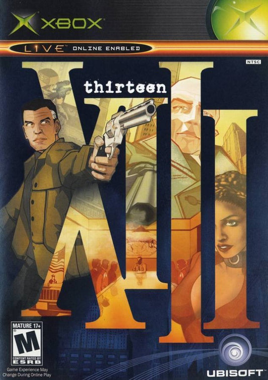 XIII cover art for Xbox (XBOX) video game