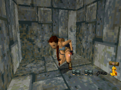 Tomb Raider II: Starring Lara Croft Greatest Hits retro action adventure platform game for PlayStation 1 (PS1) gameplay