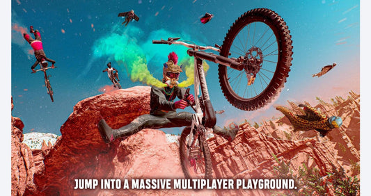 Riders Republic gameplay for Xbox Series X (XSX) extreme sports racing video game