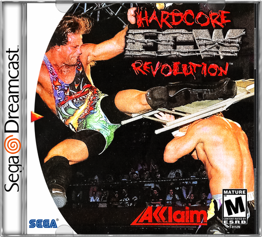 ECW Hardcore Revolution cover art for Sega Dreamcast (DC) video game