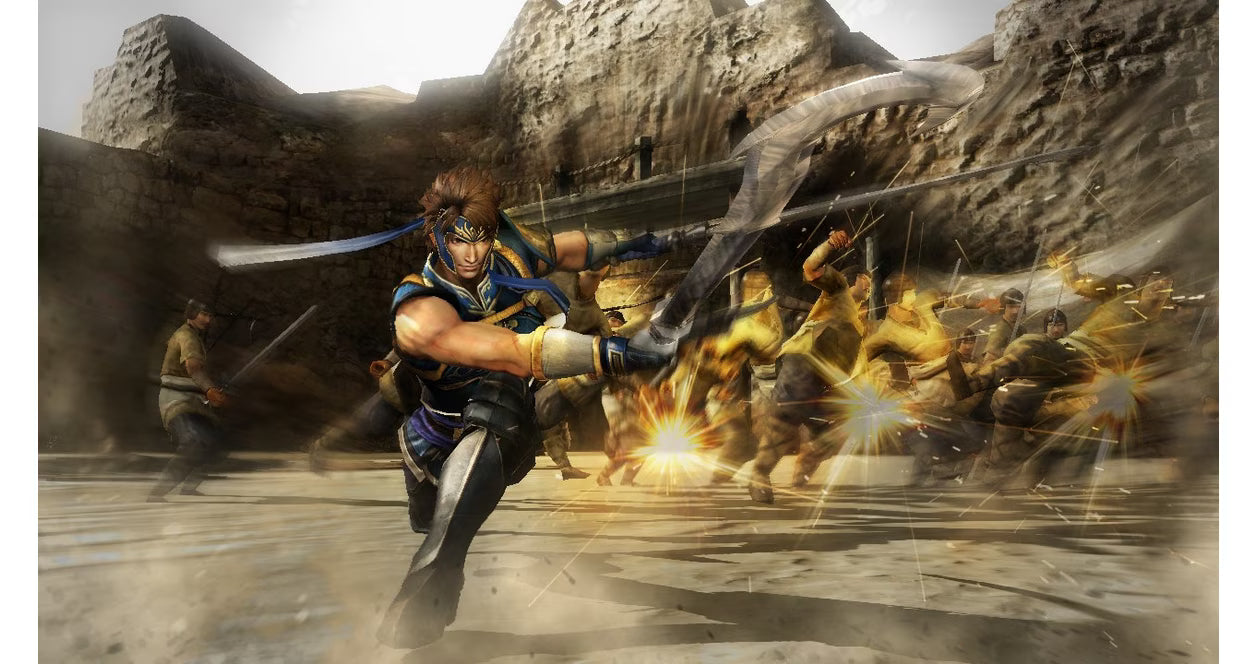 Dynasty Warriors 8 Xbox 360 hack and slash action game Musou style combat massive battles ancient China Three Kingdoms Koei Tecmo Omega Force character roster story campaign multiplayer co op Xbox 360 software video game title gameplay