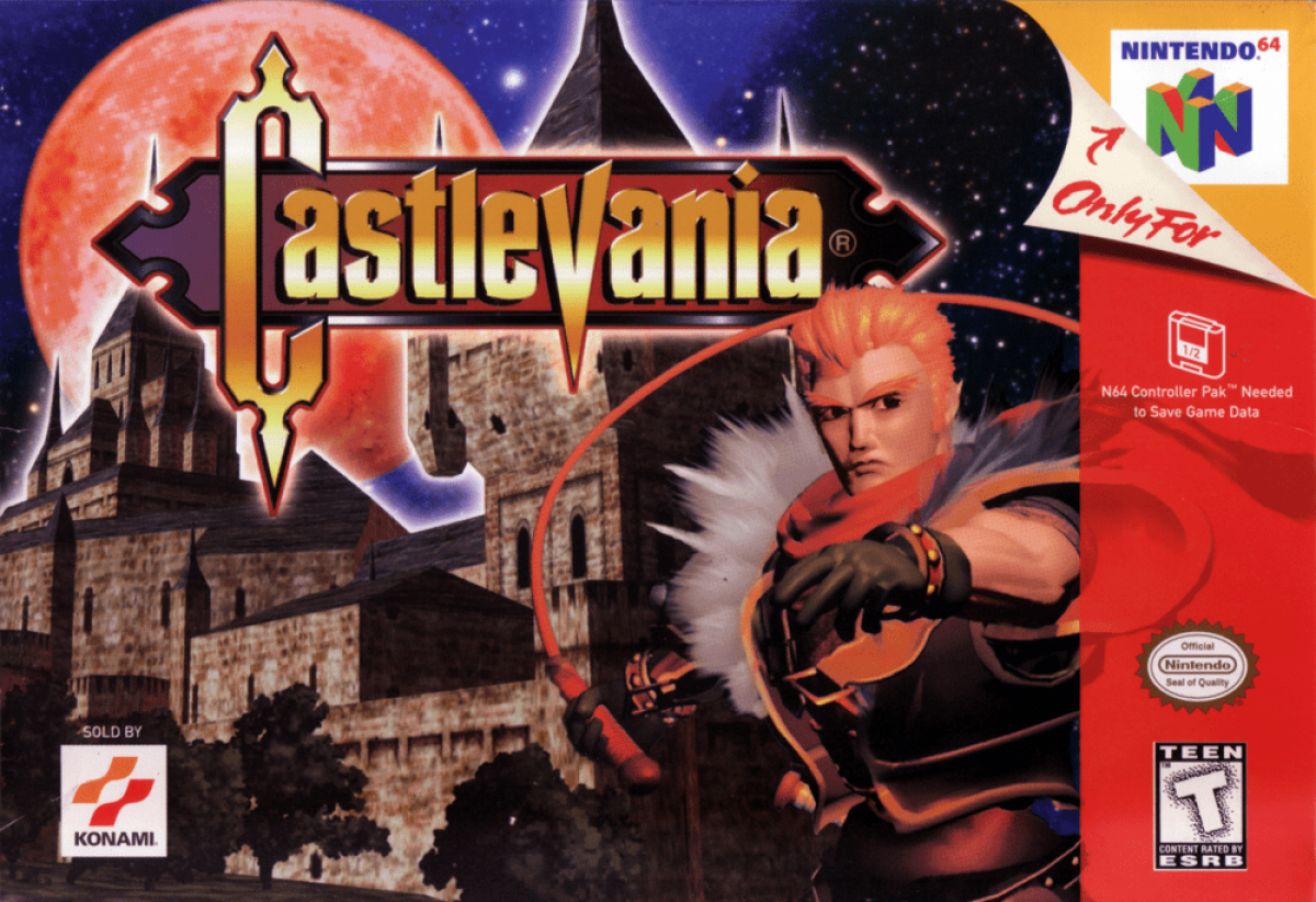 Castlevania 64 cover art for Nintendo 64 (N64) video game