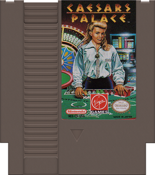 Caesars Palace cartridge for Nintendo Entertainment System NES retro video game