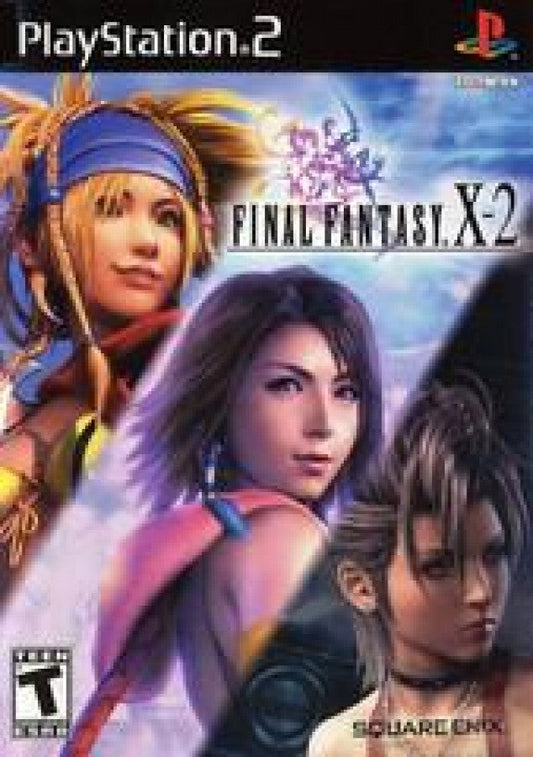 Final Fantasy X-2 cover art for PlayStation 2 (PS2) video game