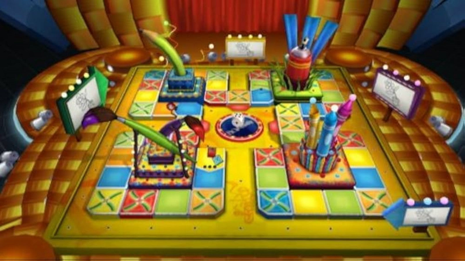 uDraw w/Pictionary gameplay for Nintendo Wii (Wii) featuring party drawing challenges with the uDraw GameTablet, guessing words and creating quick sketches.