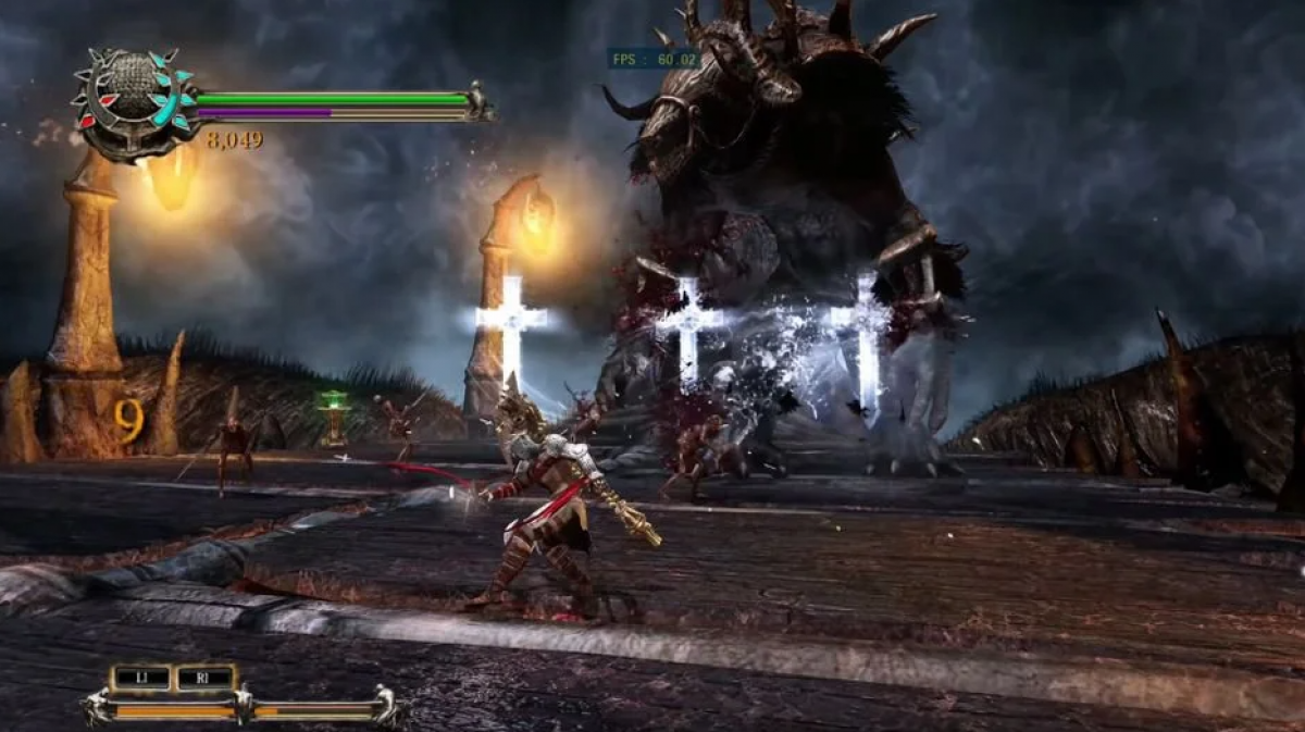 Dante's Inferno [Divine Edition] gameplay for PlayStation 3 (PS3) video game