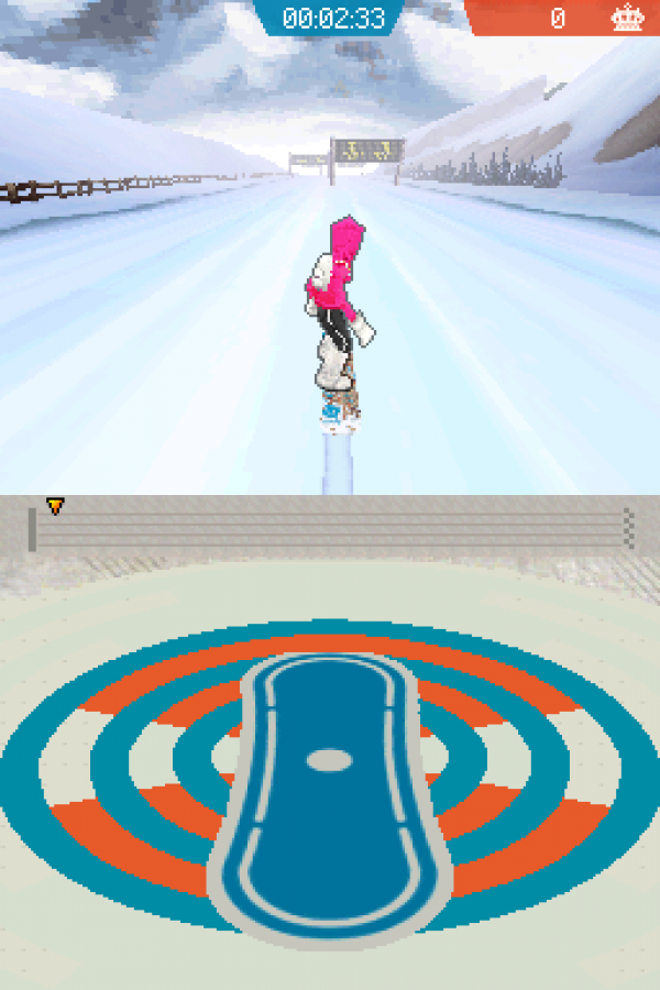 Shaun White Snowboarding Nintendo DS DS snowboarding sports video game featuring Shaun White extreme snowboarding downhill racing tricks jumps rails freestyle challenges mountain courses and classic Nintendo DS DS gameplay collectible retro gaming appeal gameplay