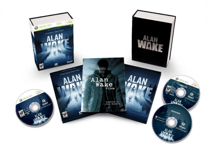 Alan Wake Limited Edition for Xbox 360 with special packaging and bonus collectible content collector set