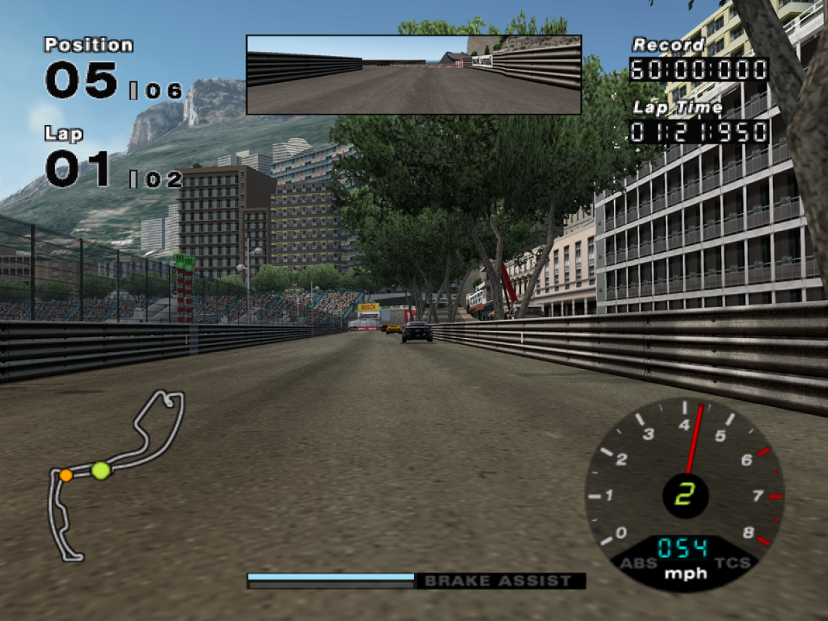 R: Racing Evolution – PlayStation 2 (PS2) video game gameplay, arcade-style racing simulation game.