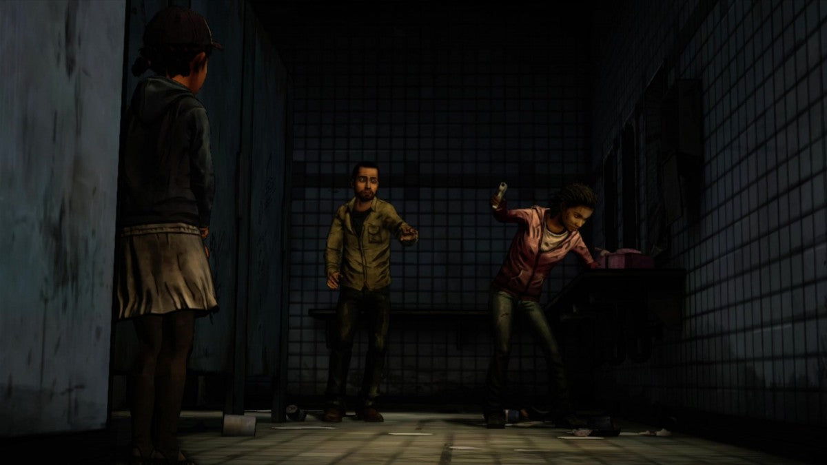 The Walking Dead: Season Two gameplay for Xbox 360 (X360) episodic graphic adventure video game