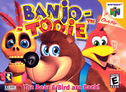 Banjo Tooie cover art for Nintendo 64 (N64) video game