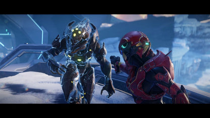 Halo 5: Guardians gameplay for Xbox One (XONE) sci-fi first-person shooter video game