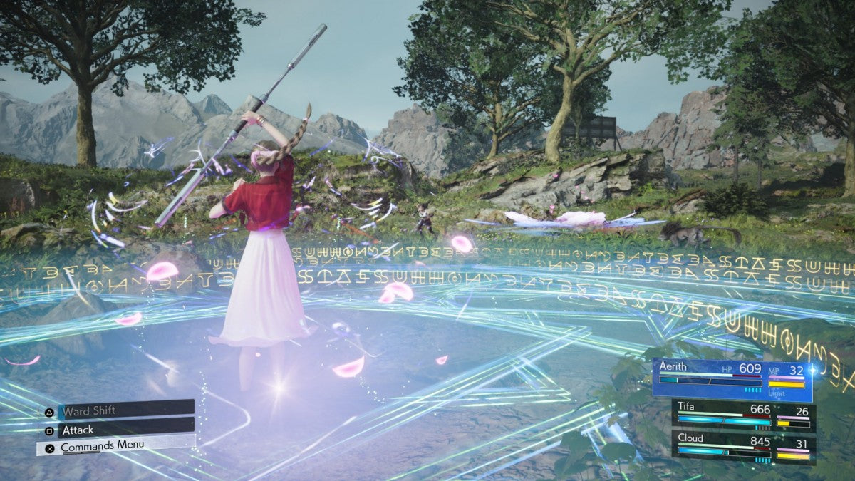 Final Fantasy VII Rebirth PS5 game featuring epic JRPG storytelling, turn-based and real-time hybrid combat, and immersive cinematic visuals on PlayStation 5 gameplay