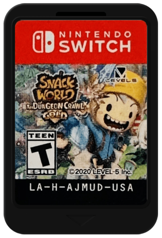 Snack World: The Dungeon Crawl Gold cartridge for Nintendo Switch (NS) video game
