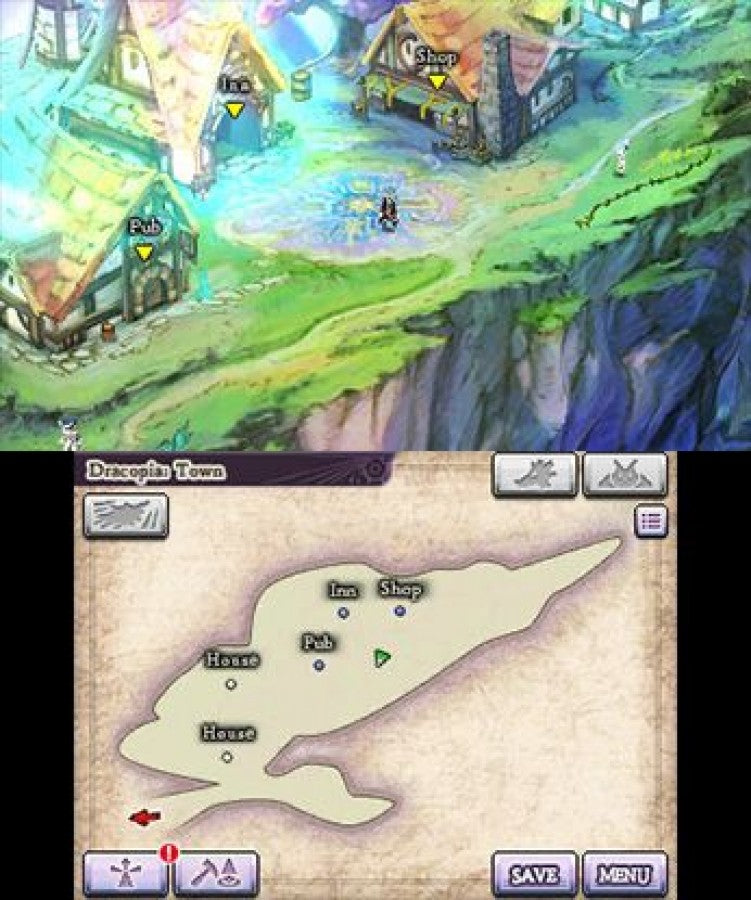 The Alliance Alive gameplay for Nintendo 3DS (3DS) role-playing video game