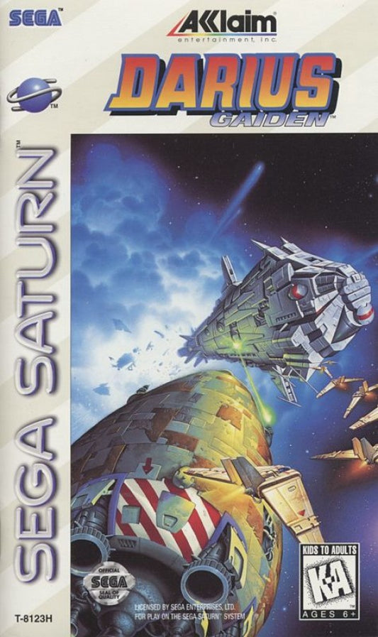 Darius Gaiden cover art for Sega Saturn (SS) video game