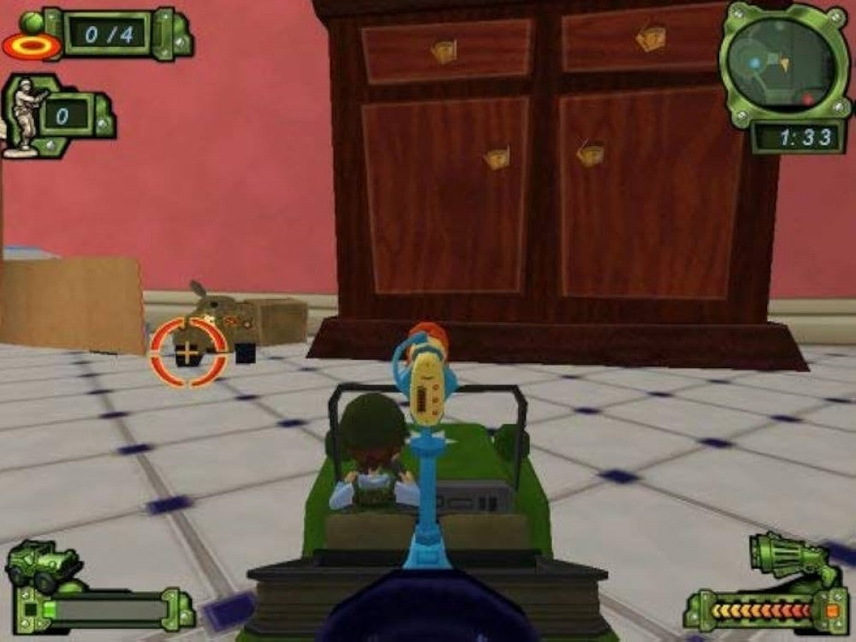 Army Men Soldiers of Misfortune PS2 game for PlayStation 2 featuring toy soldier action adventure gameplay gameplay 