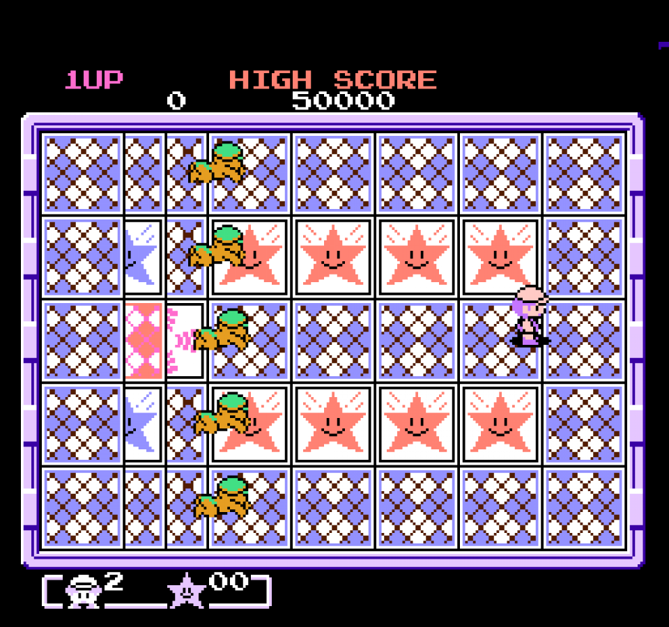 Mendel Palace gameplay image for Nintendo Entertainment System (NES) retro video game