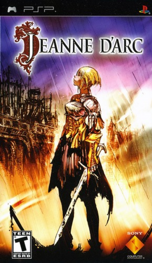 Jeanne d'Arc cover art for PlayStation Portable (PSP) video game