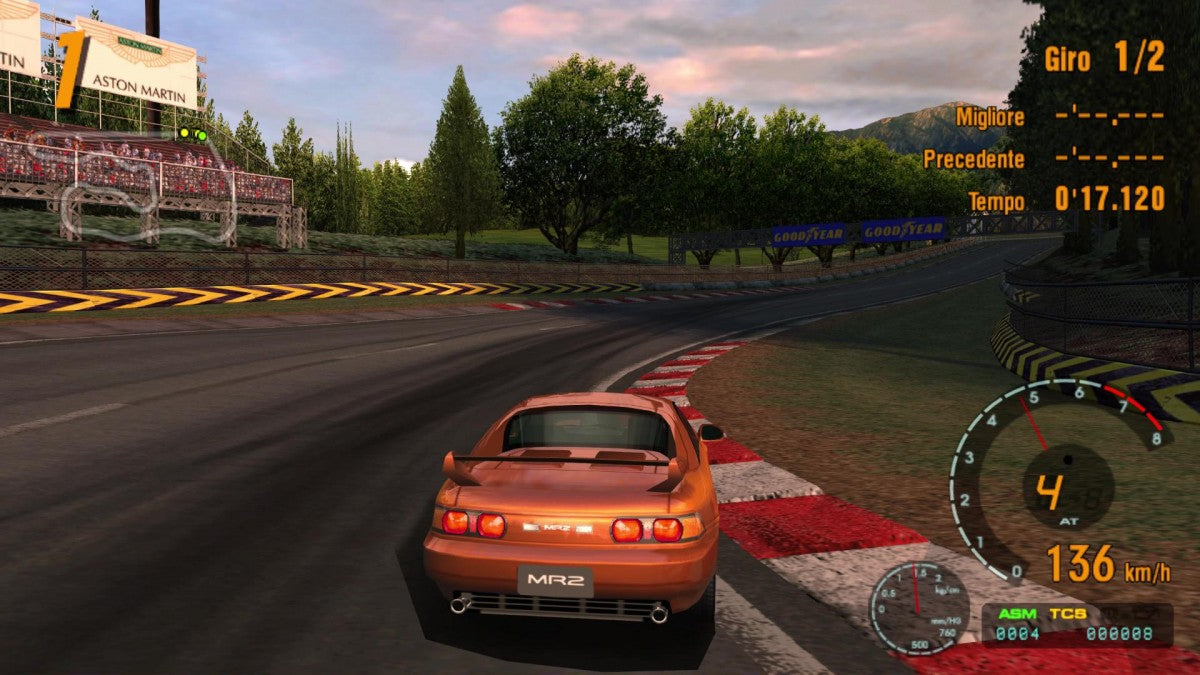 Gran Turismo 3 A Spec PS2 Sony PlayStation 2 racing simulation game car racing simulator driving realism motorsport Gran Turismo series Polyphony Digital classic racing game retro PlayStation 2 software driving game title gameplay