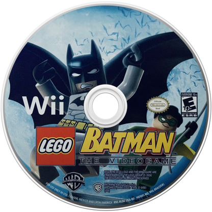 LEGO Batman: The Videogame – Nintendo Wii (Wii) action-adventure superhero platformer video game disc
