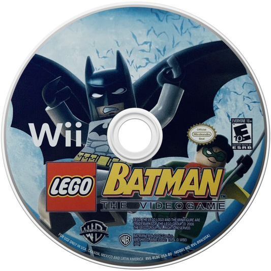 LEGO Batman: The Videogame – Nintendo Wii (Wii) action-adventure superhero platformer video game disc