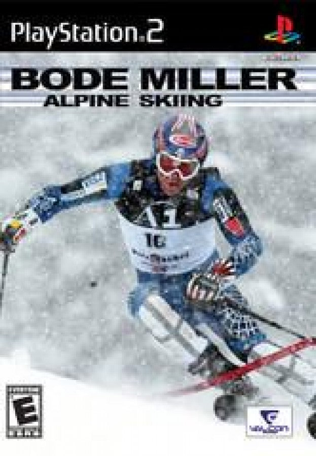 Bode Miller Alpine Skiing cover art for PlayStation 2 (PS2) video game