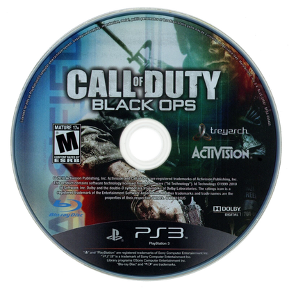 Call of Duty Black Ops I and II Combo Pack PS3 inspired design featuring military first person shooter aesthetic covert operations intense firefights cinematic campaigns multiplayer combat futuristic and Cold War warfare action packed gaming presentation disc 2 