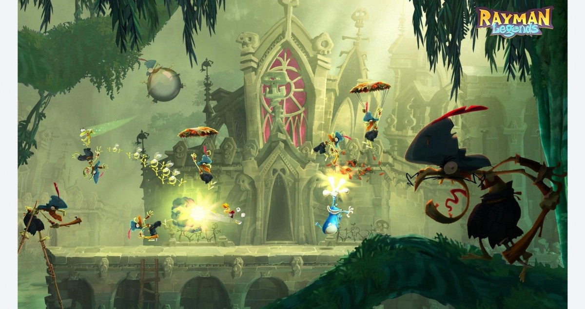 Rayman Legends gameplay image for Nintendo Switch NS video game